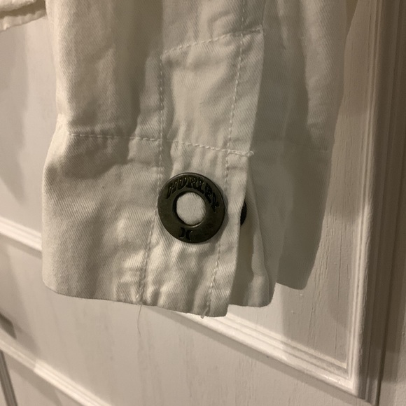 Hurley Ladies White blazer women’s cotton Jacket size small - Picture 6 of 8